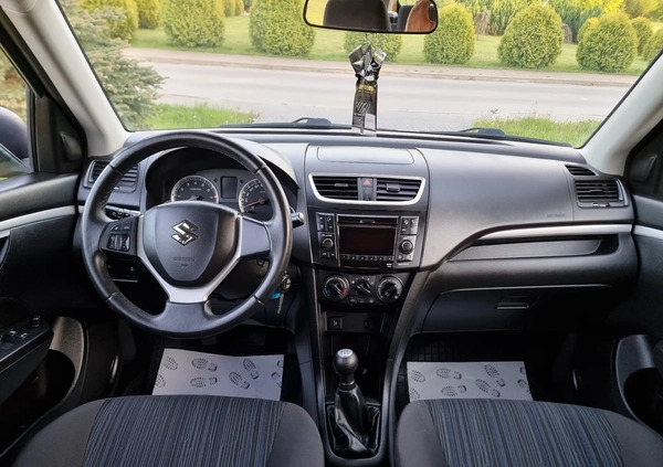 Suzuki Swift cena 35900 przebieg: 106000, rok produkcji 2014 z Gostyń małe 497